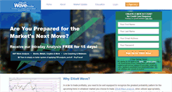 Desktop Screenshot of elliottwavetrader.net